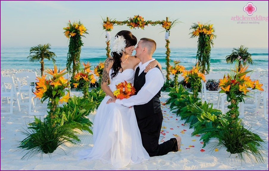 Paplūdimio vestuvės