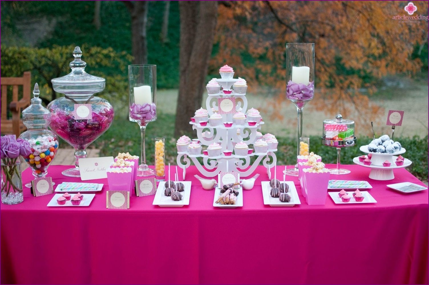 Wedding bar: opvattingen en ideeën