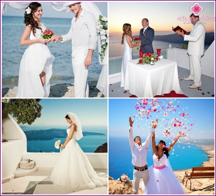 Vestuvių Graikijoje nuotraukos