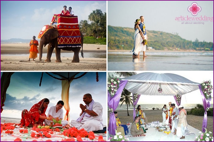 Goa vestuvės