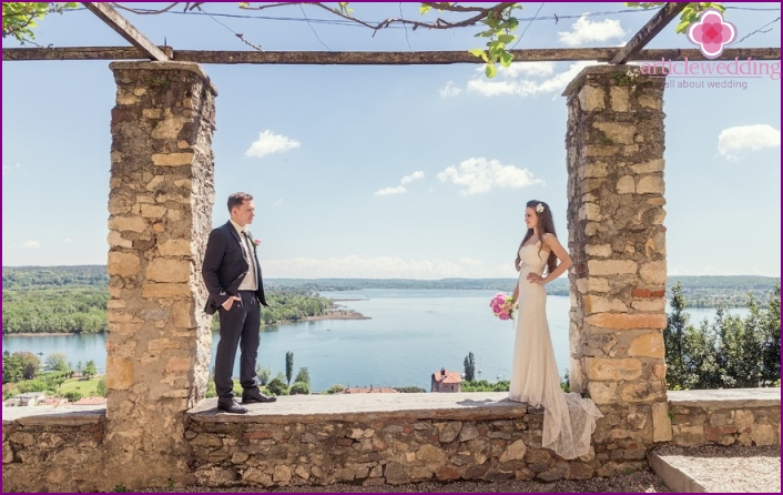 Maggiore ežeras vestuvių proga