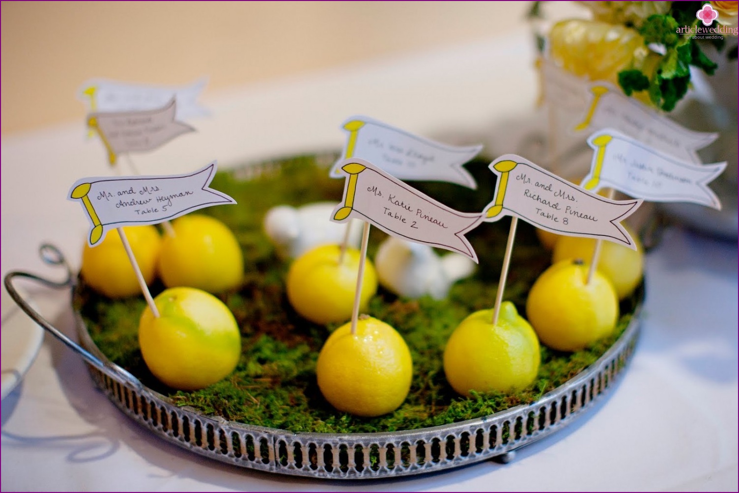 Banquetes de limones