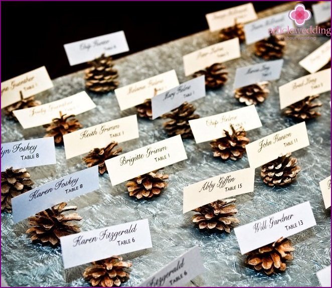 Seating cards