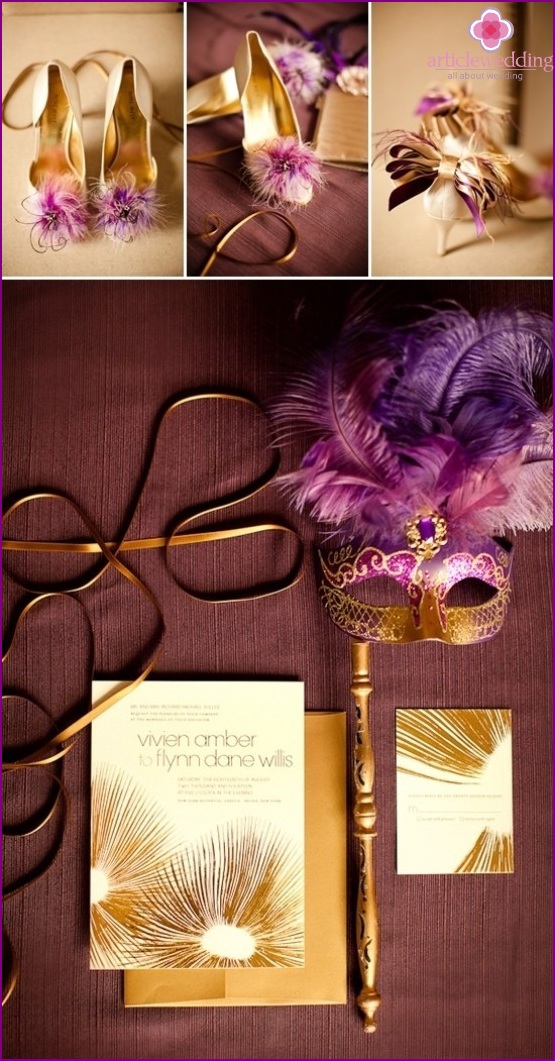 Masquerade party accessories