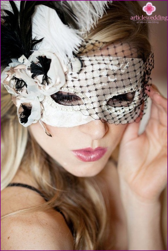 Maschera per il matrimonio