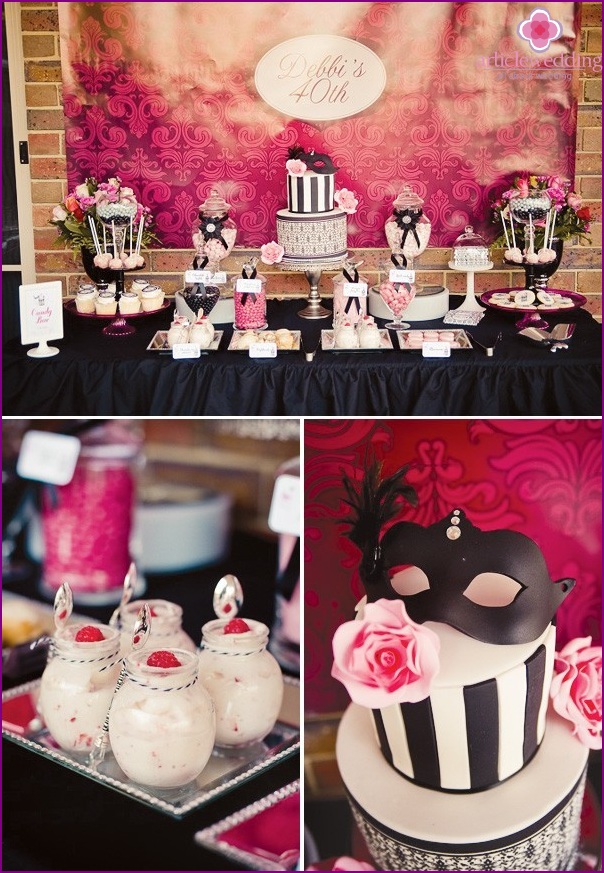 Candy bar masquerade style