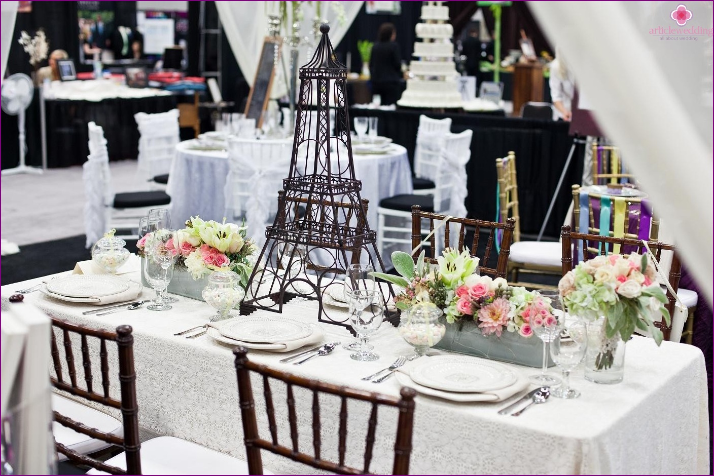 France style wedding decor