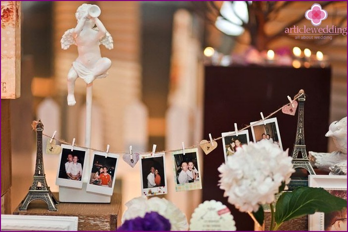 Decoração de casamento estilo França