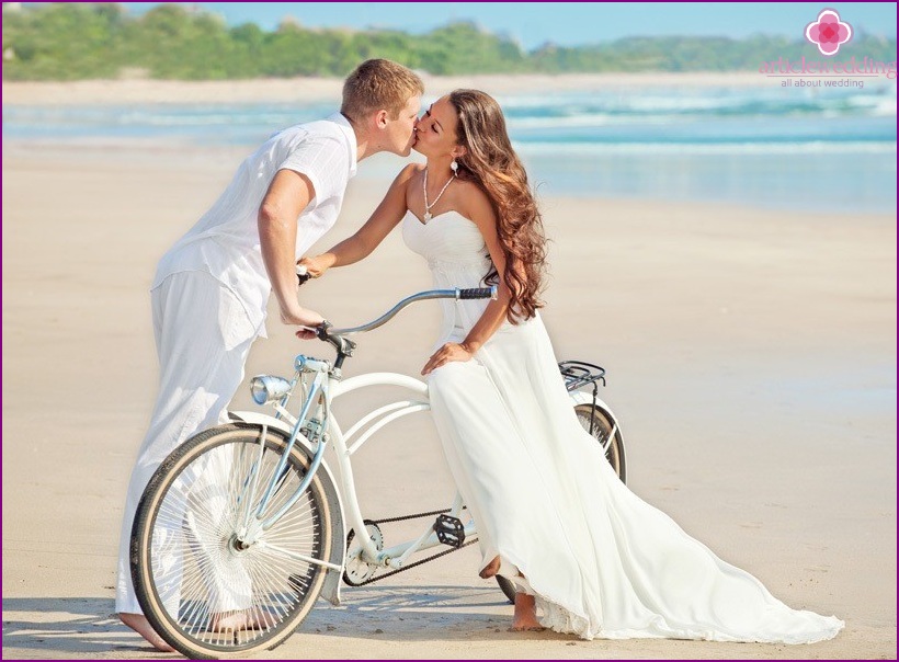 دراجات الزفاف