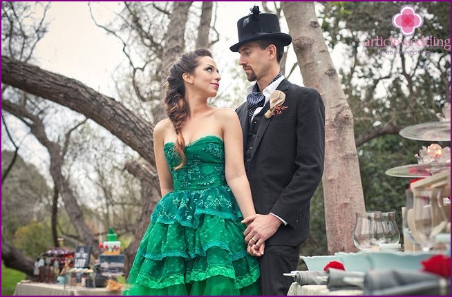 Casamento do estilo country de Oz