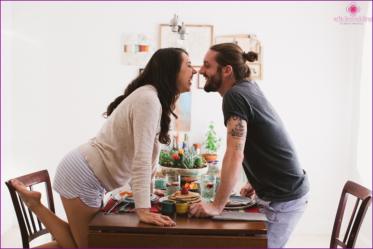 História de amor em casa