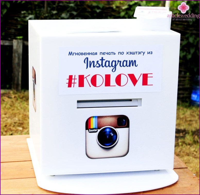 Instagram pour un mariage