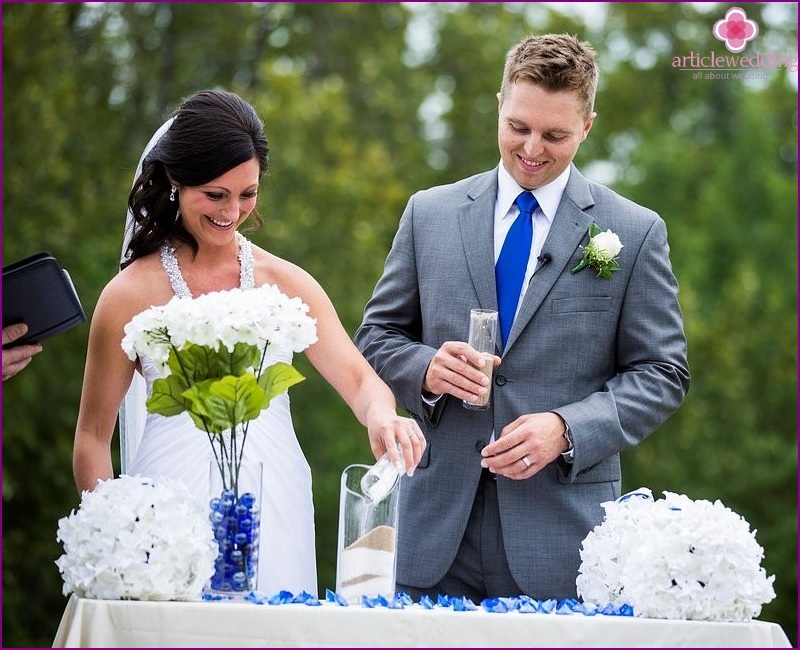 Sand ceremony