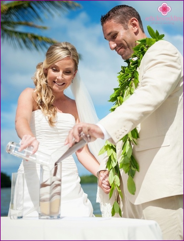 Sand ceremony