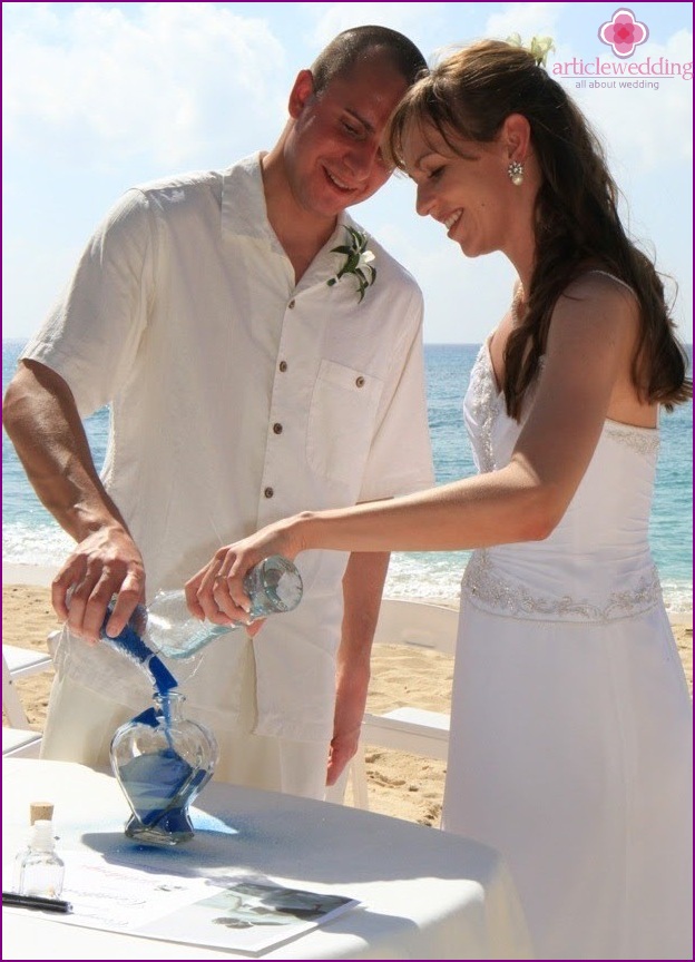 Sand ceremony