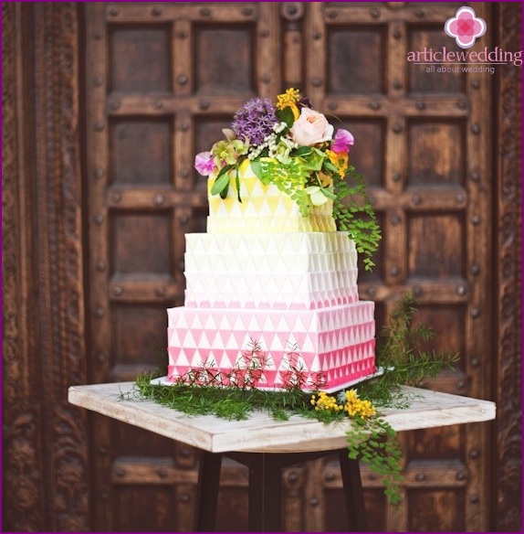 Geometric cake