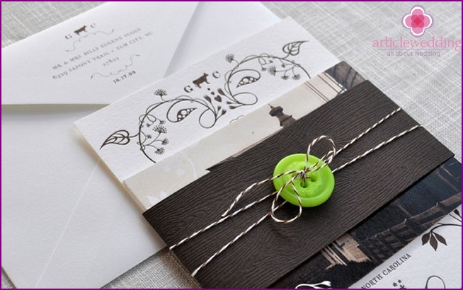 Button Invitations