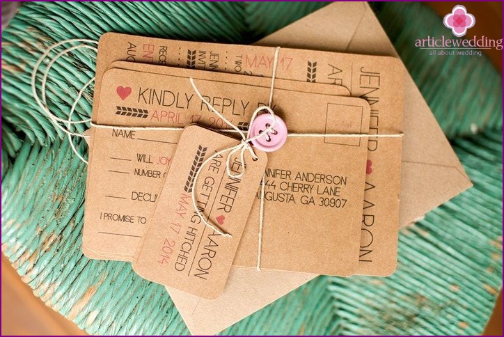 Button Invitations