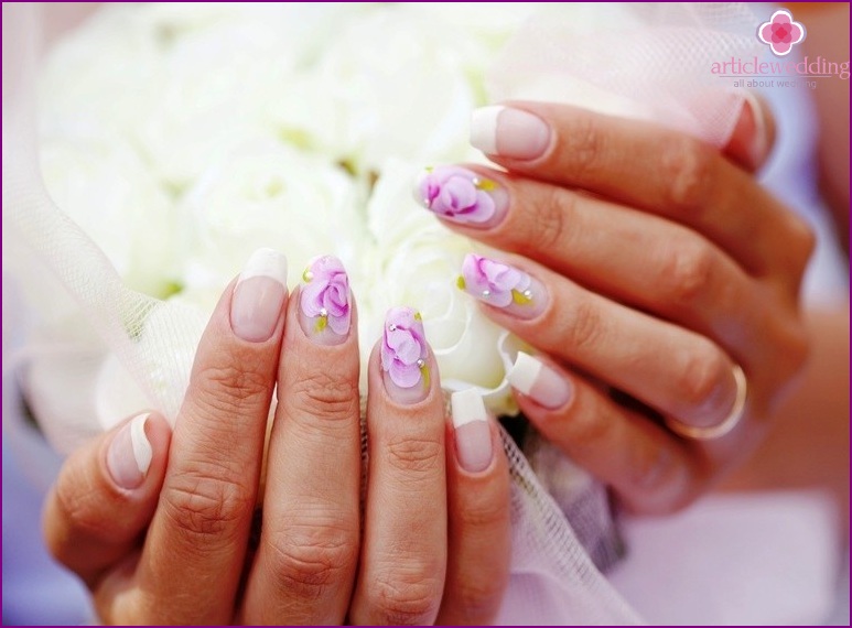 Wedding manicure 2016