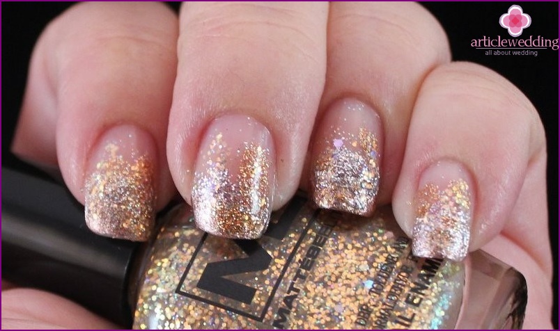 Glitter Manicure