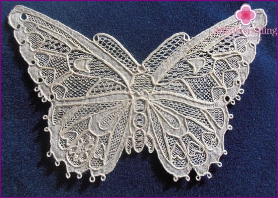 Lace butterfly