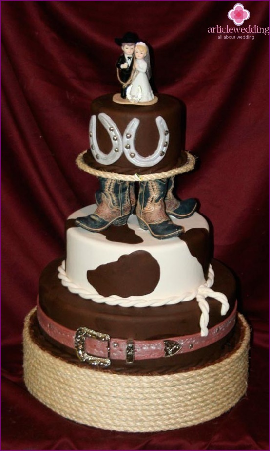 A wedding cake