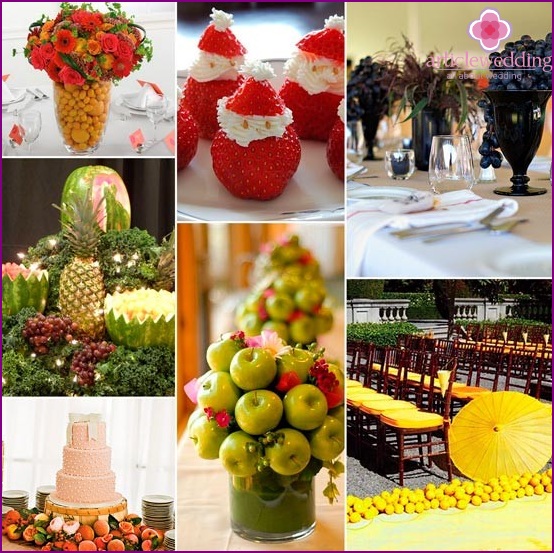 Fruit wedding