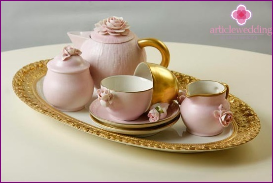 Conjunto de porcelana