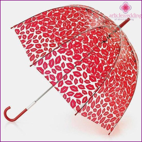 Parapluie de mariage