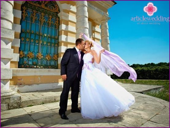 Lilac Wedding Dress