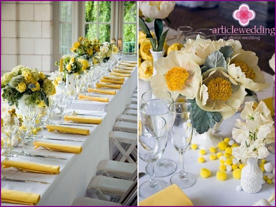 Yellow wedding