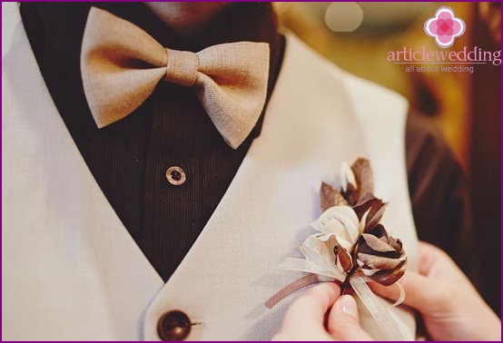 Chocolate Buttonhole