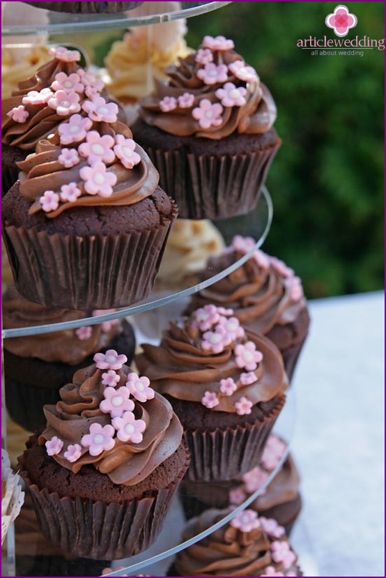 Piccole gioie di un grande matrimonio al cioccolato