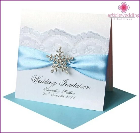 Wedding invitations