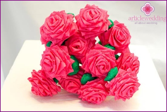 Bouquet de fleurs bricolage