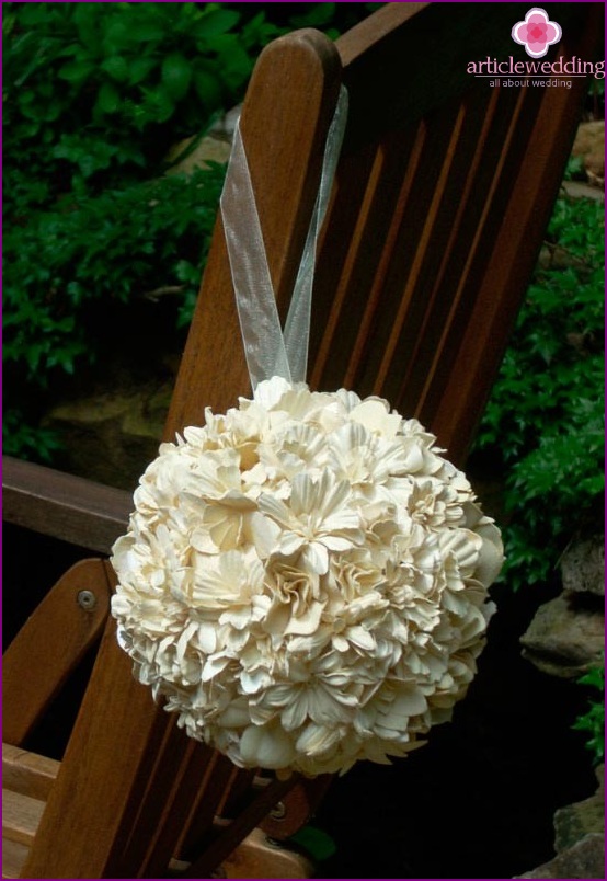 Wedding ball for chair