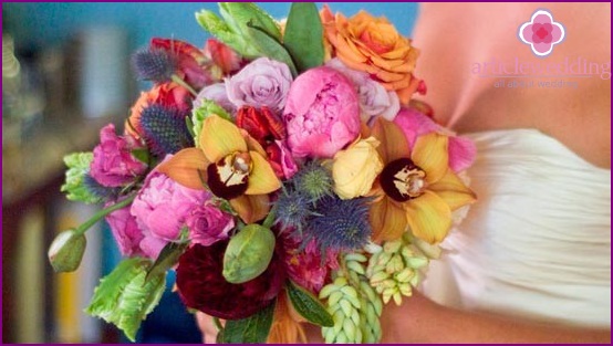 Luxurious bridal bouquet