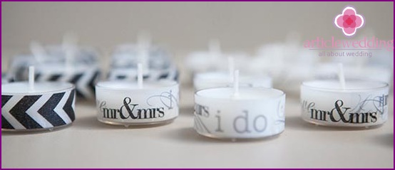 Beautiful designer candles