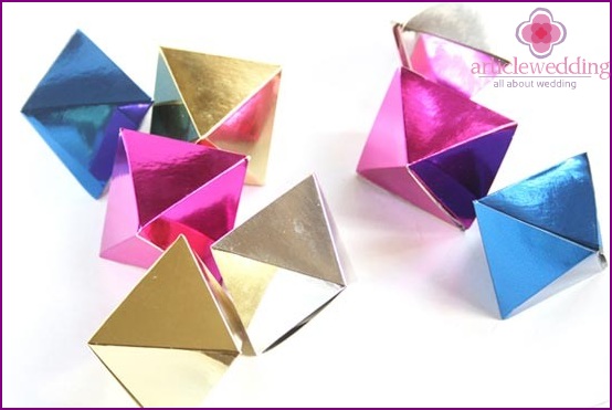 Beautiful rhombuses for decoration