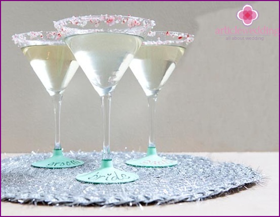 Wedding Martini Glasses