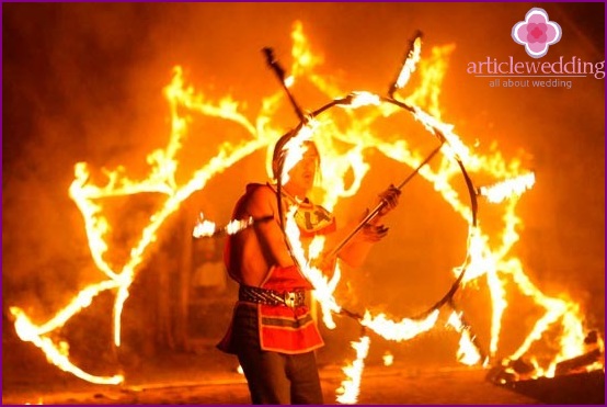 Fire show