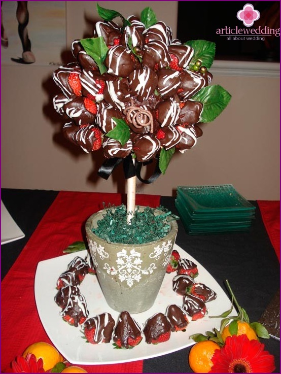 Chocolate Topiary