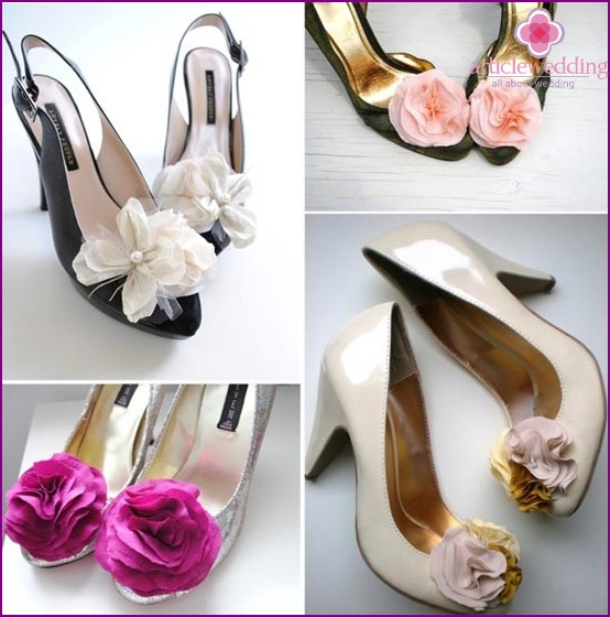 Ideas for wedding shoes clips