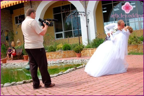 Videographer bei der Arbeit