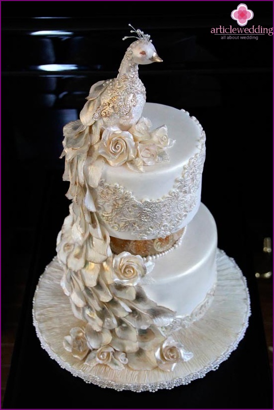 Mother of pearl cake