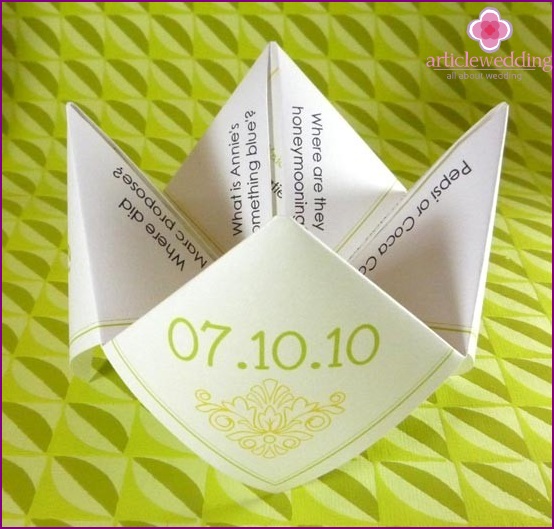 Volumetric wedding program