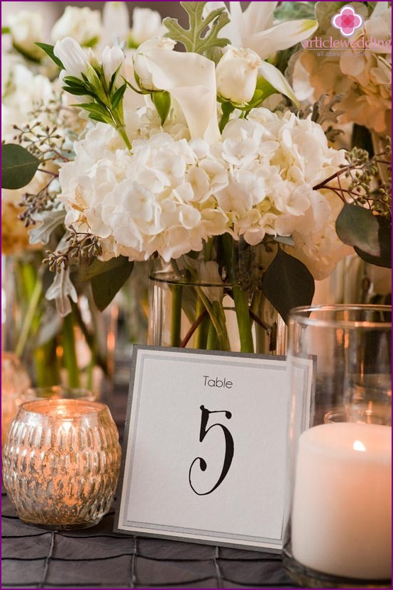 Table number