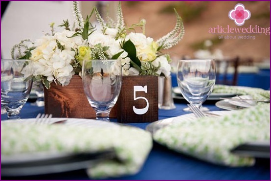 Table number