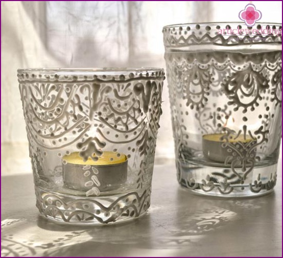 Wedding candle holders