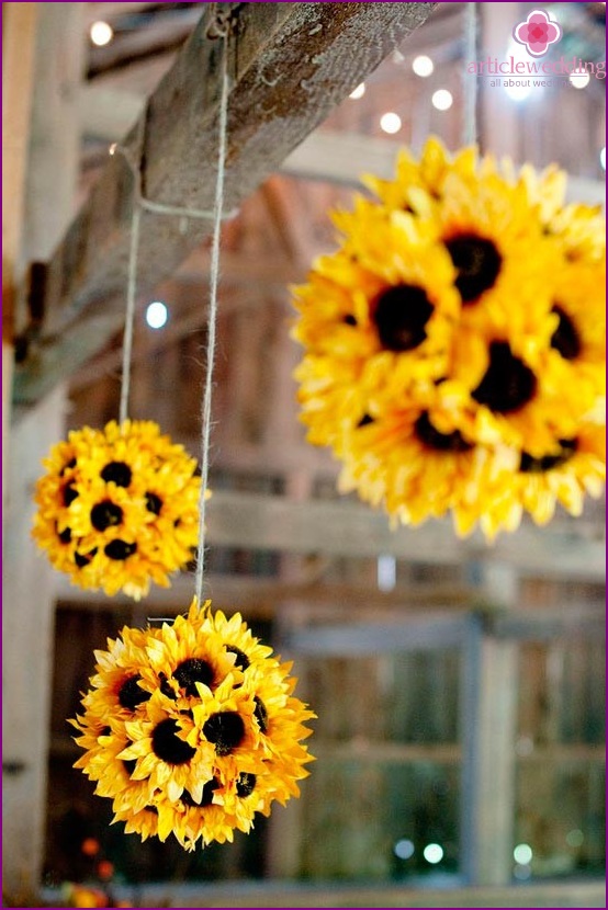 Balões criativos na decoração do casamento